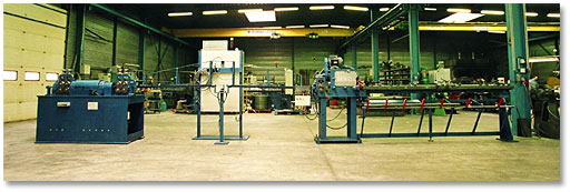 Straigth and cut machines